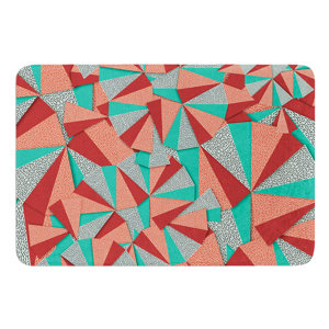 Marsala Pattern by Danny Ivan Bath Mat