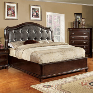 Lincoln Upholstered Platform Bed by A&J Homes Studio