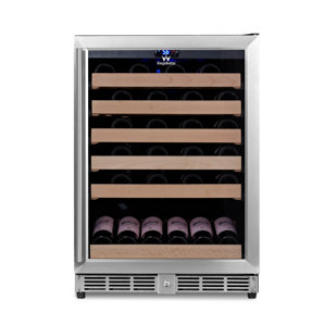 46 Bottle Single Zone Convertible Wine Cooler by Kingsbottle