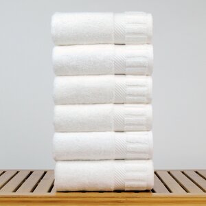 Fiorella 6 Piece Hand Towel Set (Set of 6)