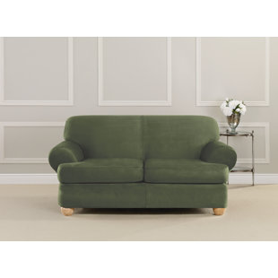 Individual Cushion Covers Wayfair Ultimate Stretch T Cushion Loveseat Slipcover