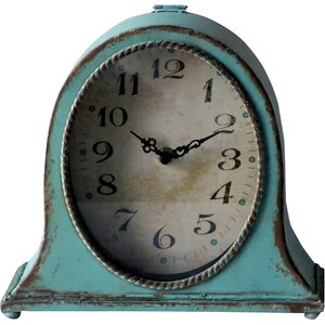 Traditional Metal Mantel Clock