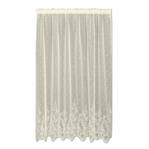Buy Victor Nature/Floral Sheer Rod Pocket Single Curtain Panel!