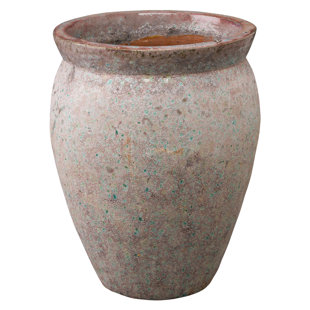 Ceramic Large Planters You Ll Love Wayfair Windermere Round Ceramic Pot Planter