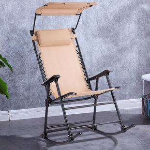 Wood Folding Rocking Chair Wayfair Quickview