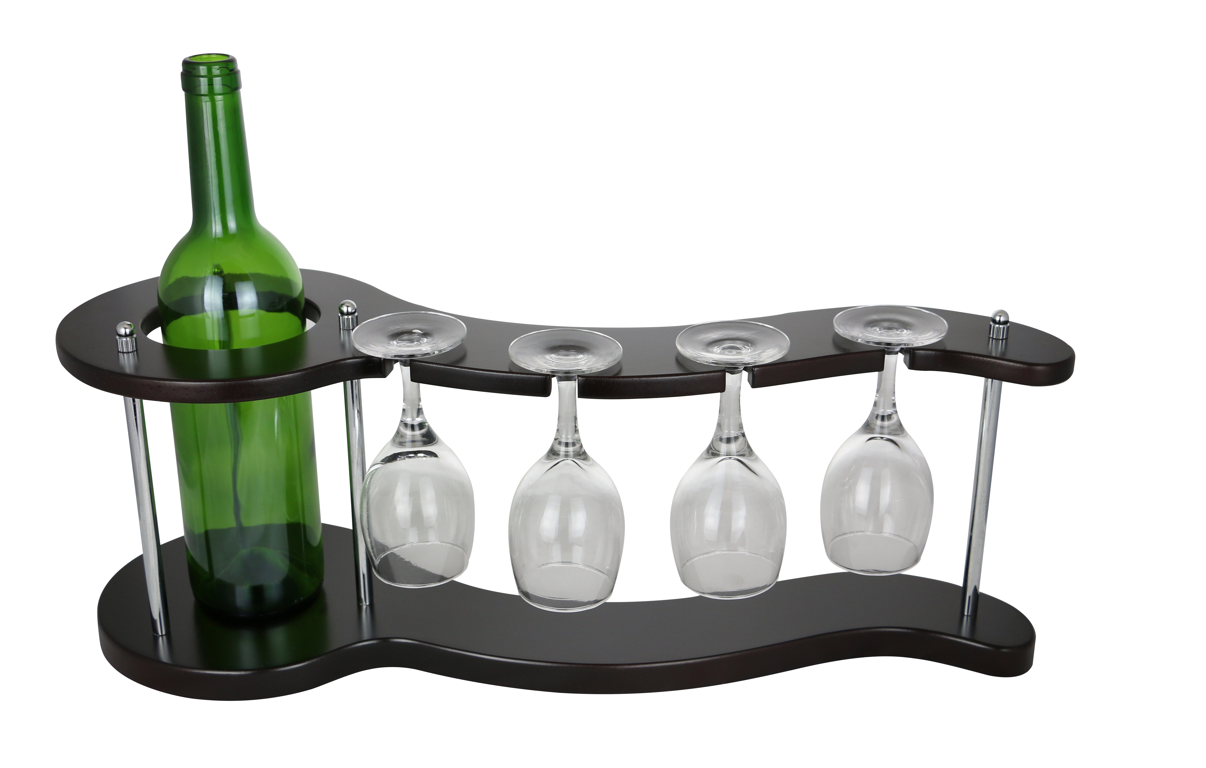 Table Top Wine Gl Rack Home Design Interior Wine Bos Curvy Display Holder 1 Bottle Tabletop Gl