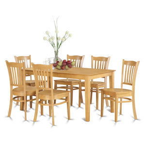 Capri 7 Piece Dining Set by Wooden Importers