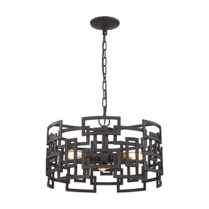 Dailey 3-Light Drum Chandelier