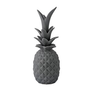 Contemporary Ceramic Pineapple Sculpture