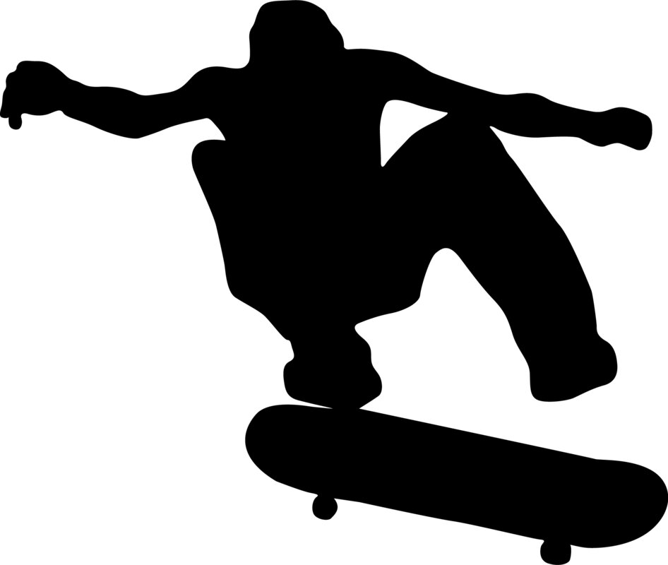 Wallhogs Skateboard Silhouette I Cutout Wall Decal & Reviews | Wayfair