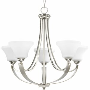 Abid 5-Light Shaded Chandelier