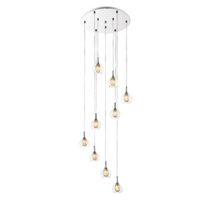 Sedlacek 9-Light Cascade Pendant