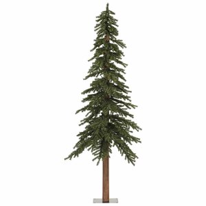 7' Natural Alpine Green Artificial Christmas Tree