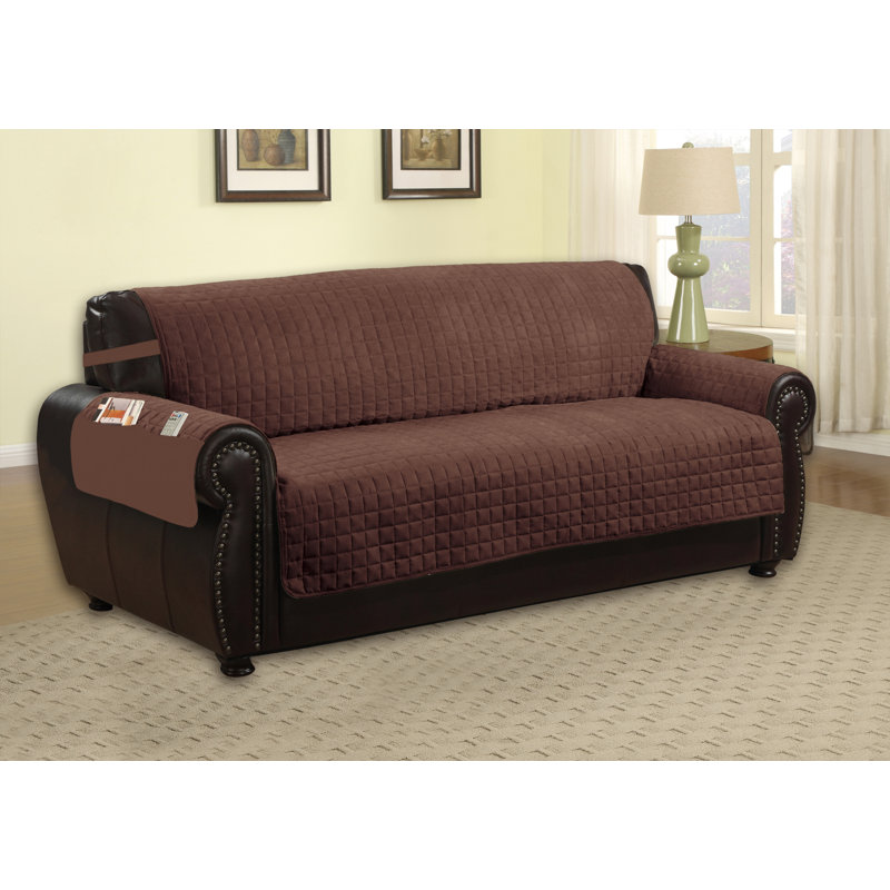 Red Barrel Studio Microfiber Sofa Slipcover Reviews Wayfair