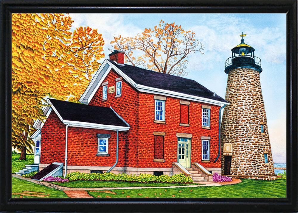 August Grove 'Charlotte-Genesee Lighthouse, Rochester, Ny 