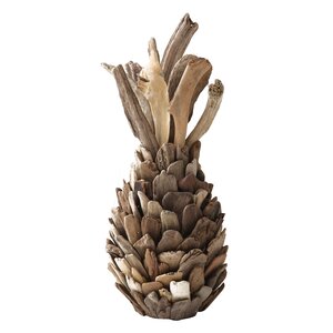 Pure Driftwood Pineapple Sculpture