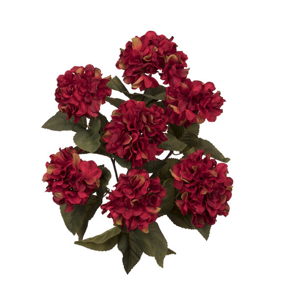 House of Silk Flowers Artificial Hydrangea Bush & Reviews Wayfair