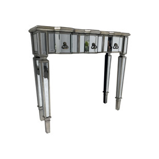 Tall Slim Console Table Wayfair Co Uk Jackson Slim Mirrored Console Table
