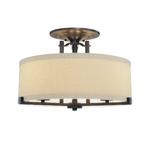 Medina 3-Light Semi Flush Mount