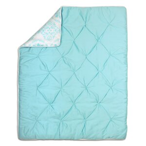 Shell Pintucked Cotton Quilt