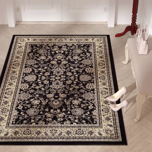 Concord Black Area Rug