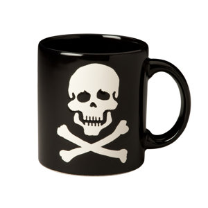 Decorated Mugs Skull and Crossbones Mug