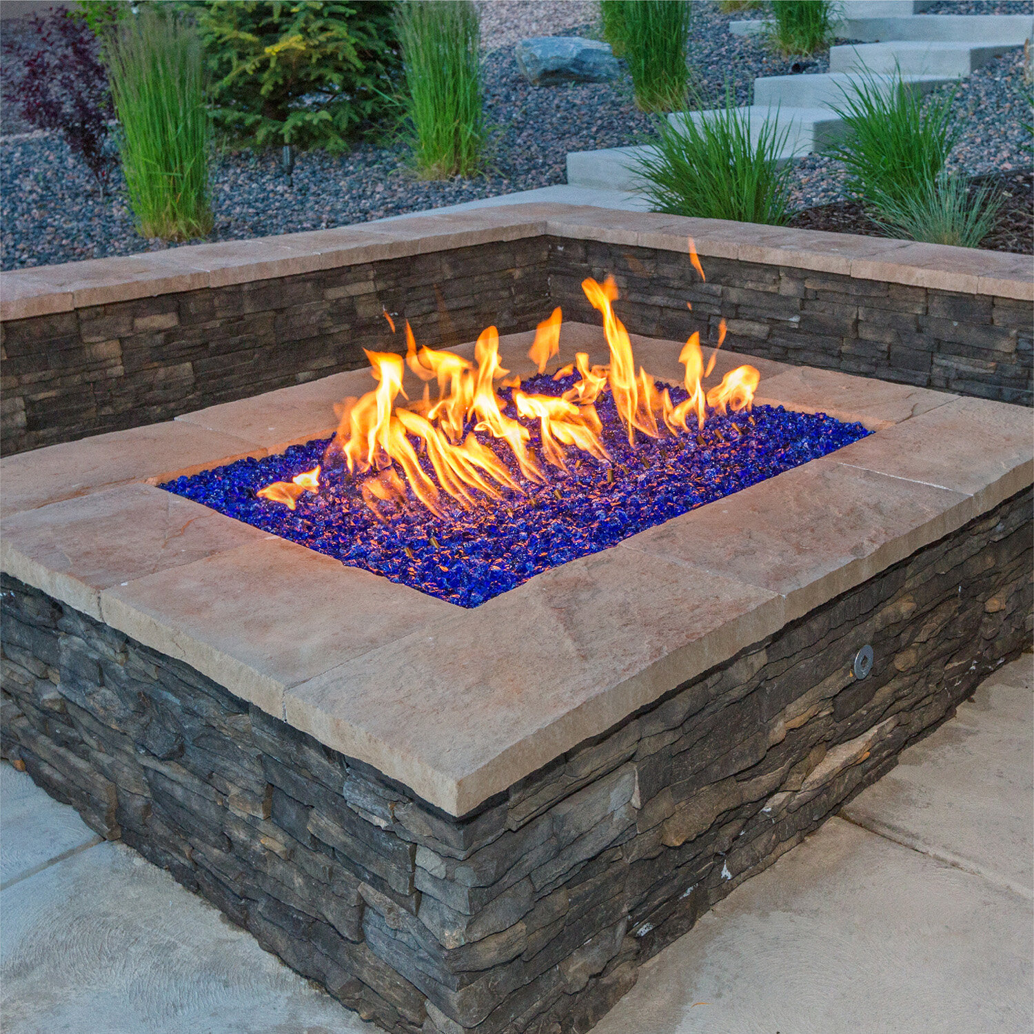 Fire Pit Essentials Beads Semi Reflective Fire Pit Glass Reviews