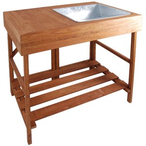 Wood Potting Bench