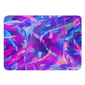 Motley Flow 2 by Ebi Emporium Bath Mat