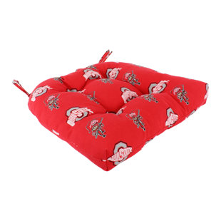 Ohio State Helmet Chair Wayfair Ncaa Ohio State Indoor Outdoor Dining Chair Cushion