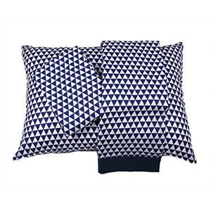 Tribal Triangles Muslin 3 Piece Toddler Bedding Set