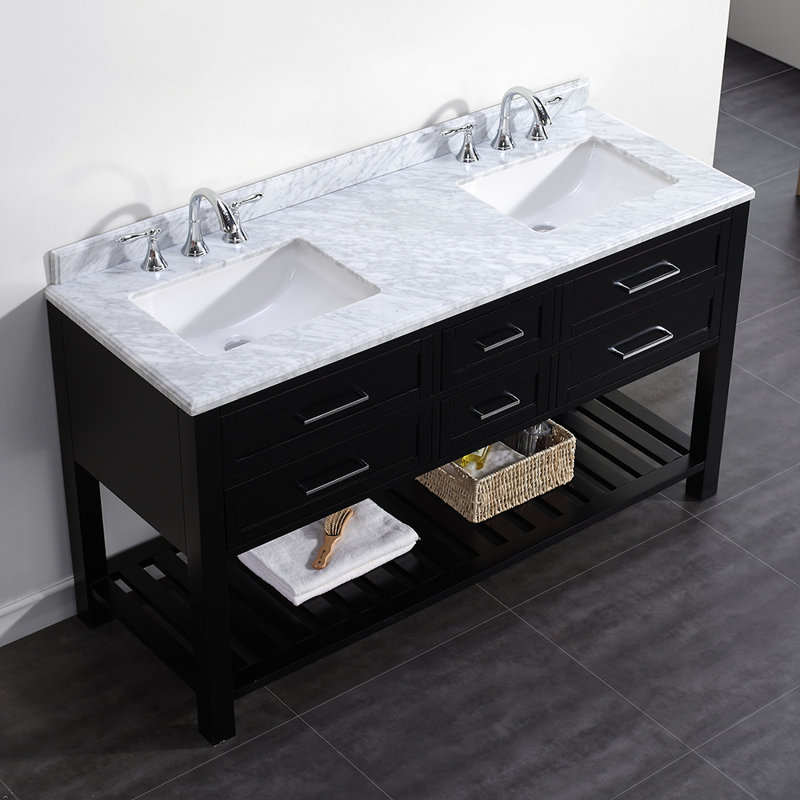 Ove Decors Sarasota 60" Double Bathroom Vanity Set & Reviews Wayfair