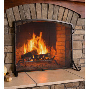 Fireplace Screens & Doors You'll Love | Wayfair