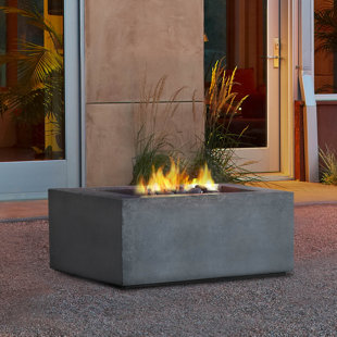 View Baltic Concrete Liquid Propane Fire Pit