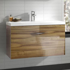 Ultra 81 cm Wandmontierter Waschtisch Memoir mit..