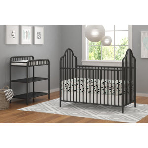 Rowan Valley Lanley 2 Piece Metal Crib Set