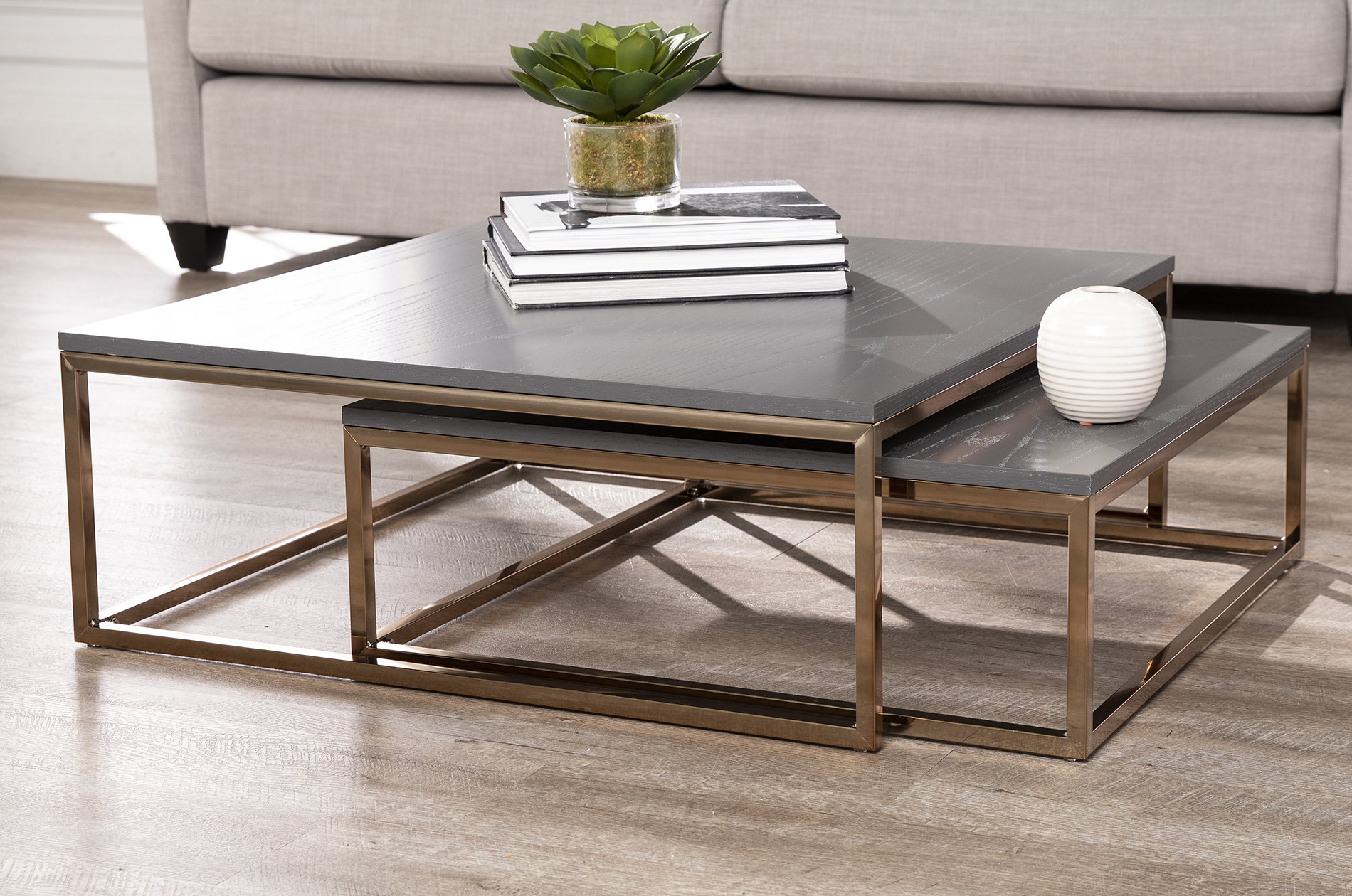 Wrought Studio Juri 2 Piece Coffee Table Set Reviews Wayfair