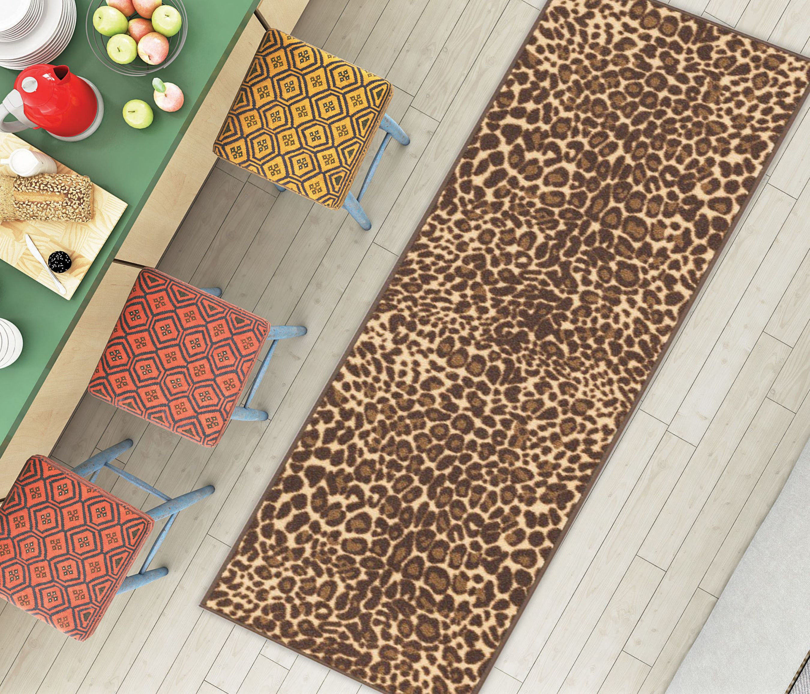 Well Woven Kings Court Gold Leopard Print Area Rug & Reviews Wayfair