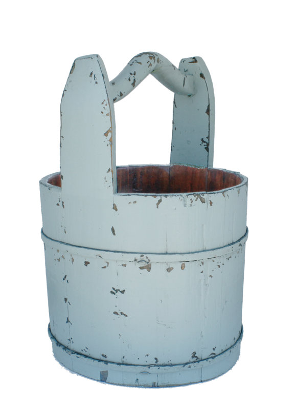 Antique Revival Vintage Water Bucket with Crested Handle & Reviews