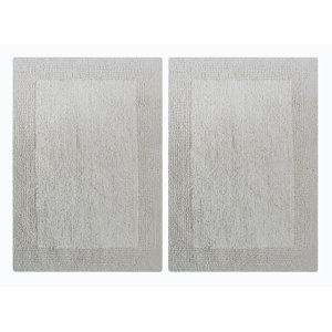 Splendor Reversible Step Out Bath Rug (Set of 2)
