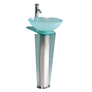 Pedestal Sink With Vessel Bowl Groenfoto