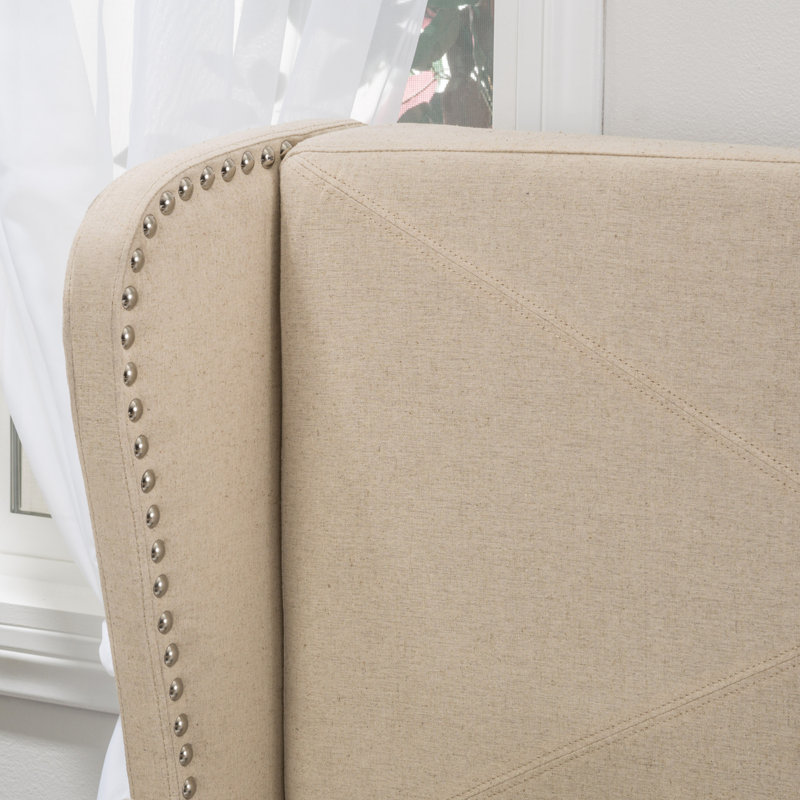 Alcott Hill Bellville King Upholstered Panel Bed & Reviews Wayfair