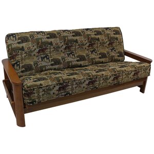 Tapestry Box Cushion Futon Slipcover