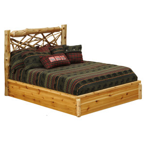 Cedar Platform Bed by Fireside Lodge
