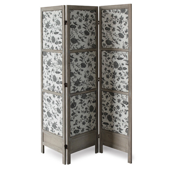 Screen Gems 67" x 48" Cachet 3 Panel Room Divider & Reviews Wayfair