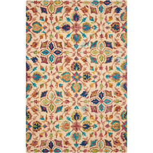 5 X 8 Handmade Oriental Rugs You Ll Love Wayfair Zosia Hand Tufted Wool Ivory Area Rug
