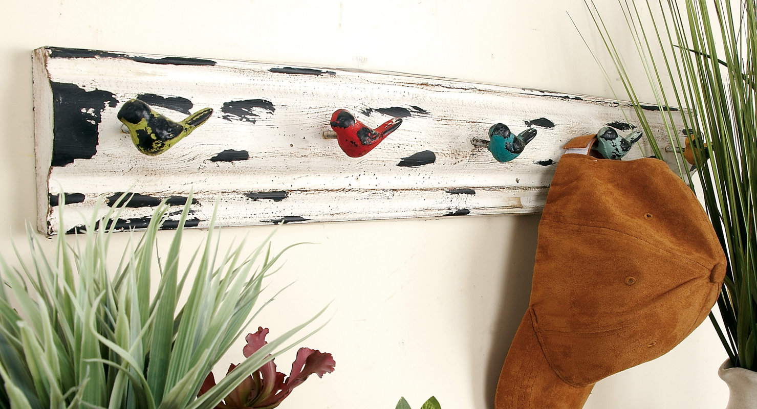 Cole & Grey Metal Wall Mounted Coat Rack & Reviews Wayfair