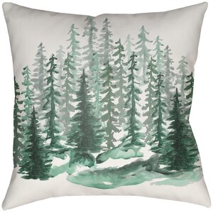 Lodge Cabin Throw Pillow