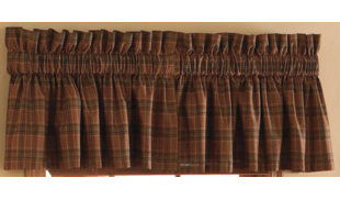Pine Cone Curtains Wayfair Esquibel Pine Cone 54 Window Valance