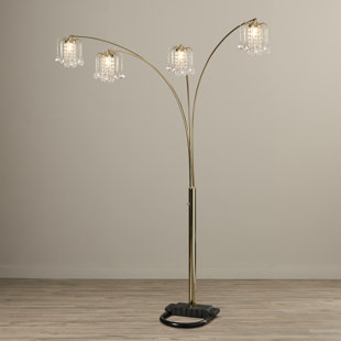Glam Floor Lamps You Ll Love Wayfair Quickview
